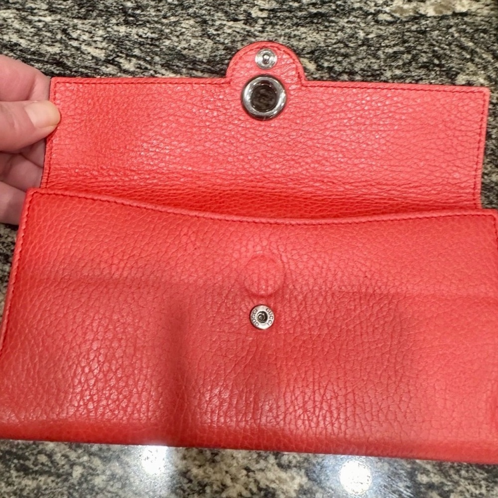 ❤️FULL INCLUSION GUCCI Elipse long wallet w/Box & COA - Picture 9 of 11